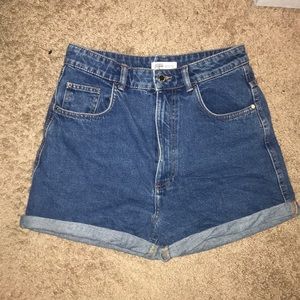 High waisted shorts
